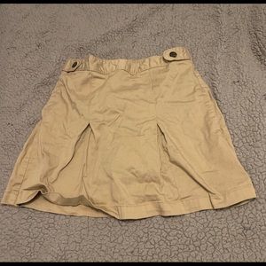 Khaki girls XXL old navy skirt